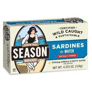 Season Sardines in Water