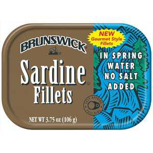 BRUNSWICK Wild Caught Sardine Fillets