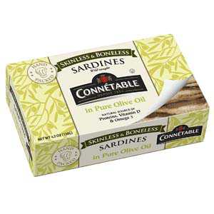 Connetable Skinless and Boneless Sardines in Pure Olive oil