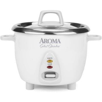 3. Aroma Housewares Select Stainless Rice Cooker